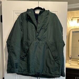 GAP Forest Green Military Pullover Anorak